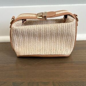 Chic Tan and Cream Women's Bag
